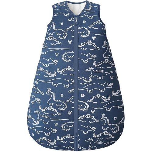 Yoofoss Baby Sleep Sack 12-18 Months Organic Cotton TOG 2.5 2-Way Zipper
