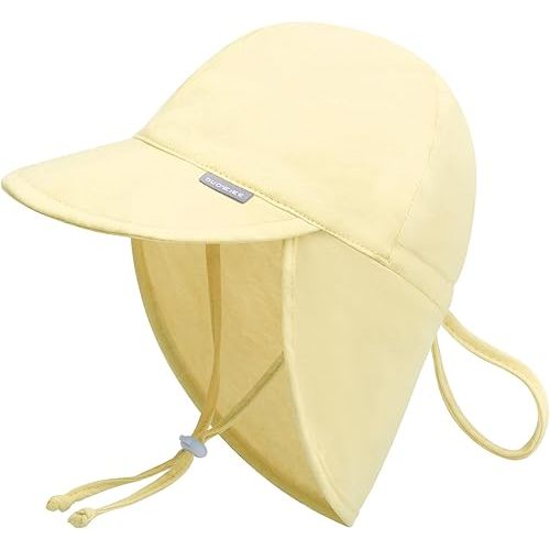 Duoyeree UPF 50+ Baby Sun Hat with Ear and Neck Protection - Toddler Beach Hat for Boys & Girls - Ideal for Summer Fun