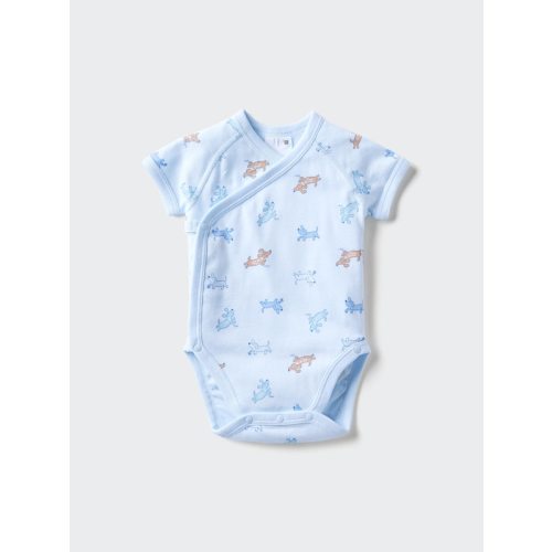 Baby Short Sleeve Bodysuit | Open Front | Printed | UNIQLO US
