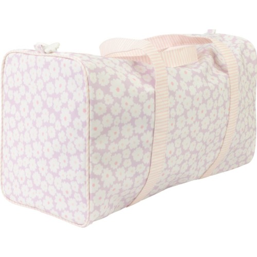 The Duffle Bag in Lavender Daisies