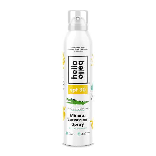Hello Bello Continuous Mineral Sunscreen Spray SPF 30, 6 fl oz
