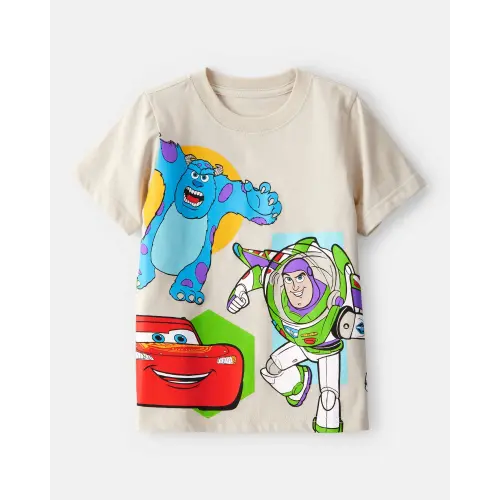 Toddler Boy Pixar Character Short-Sleeve Graphic Tee - Cream | Carter's