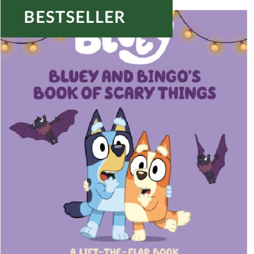 Bluey and Bingo's Book of Scary Things: A Lift-the-Flap Book by Charlie Moon, Board Book | Barnes & Noble®
