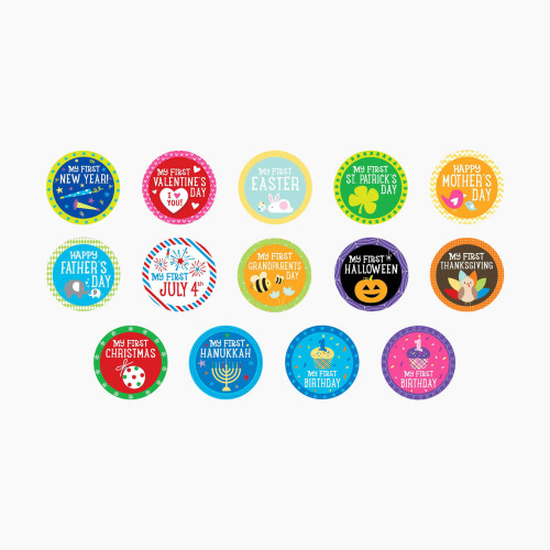 Pearhead Baby Holiday Stickers