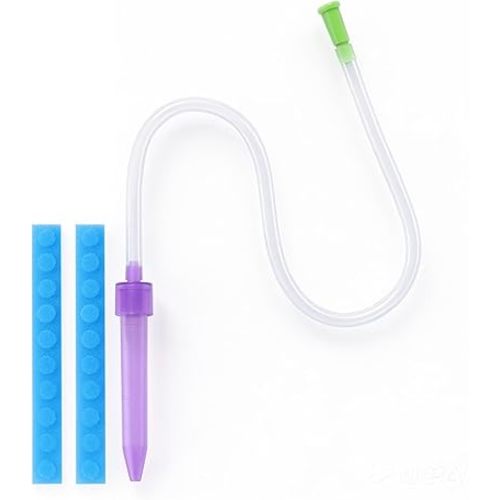 Baby Nasal Aspirator with 20 Hygiene Filters Nose Sucker, Reusable Infant Nose Cleaner, Easy to Use and Clean, 0+Newborn-Portable for Both Travel and Home Use-Purple