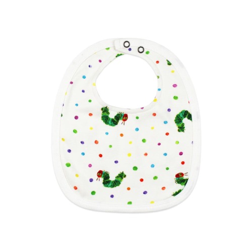 x 'The Very Hungry Caterpillar™' 2-Layer Reversible Organic Cotton Bib