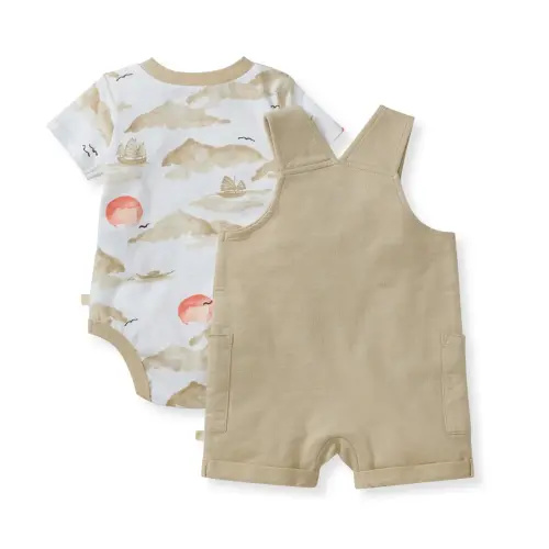 Fishing Boats Baby Boy Bodysuit & Romper Set – Burt's Bees Baby