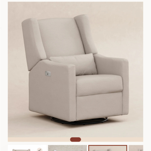 Kiwi Electronic Recliner & Swivel Glider Nursery Chair | Babyletto