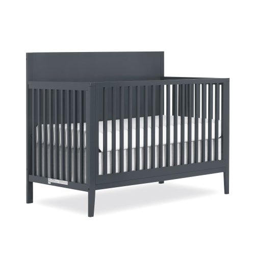 Dream On Me Sedona 3-in-1 Convertible Crib, New Zealand Pinewood, Non-Toxic Finish, Carbon
