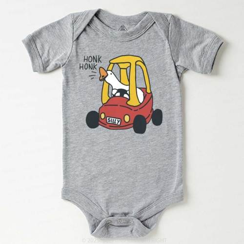 Silly Goose Red Car Bodysuit Beepumpkin 7