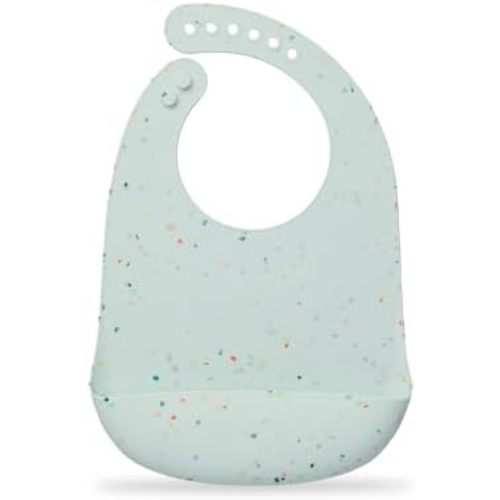Loulou Lollipop Soft, Waterproof Silicone Feeding Bib for Babies and Toddlers