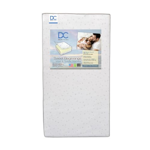 Delta Children Two-Stage Crib and Toddler Mattress