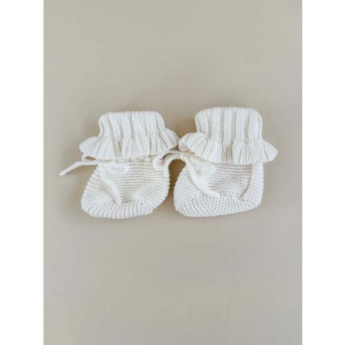 BOOTIES | FRILL | MILK – Petite + Co