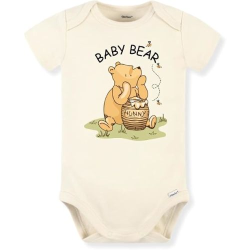 Baby Bear Pooh Hunny Pot Baby Bodysuit, Kids T-Shirt