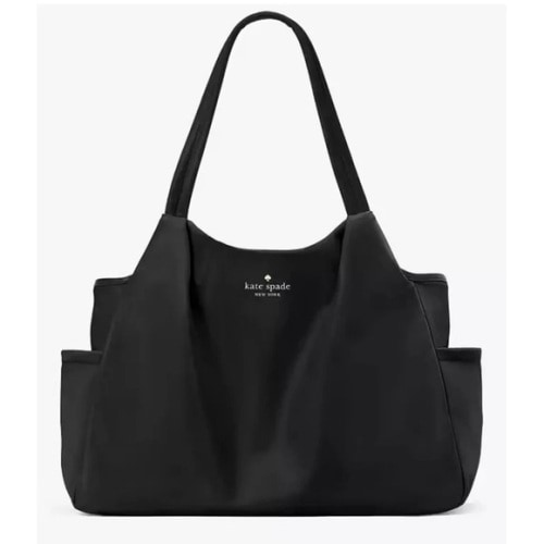 Kate Spade New York Chelsea Baby Diaper Bag Tote, Black