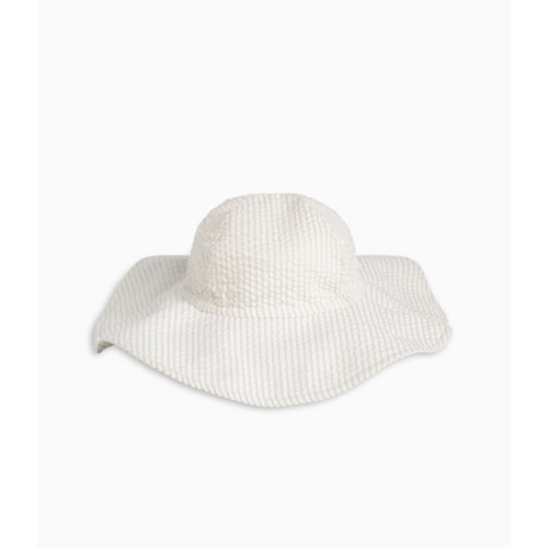 Seersucker Sun Hat