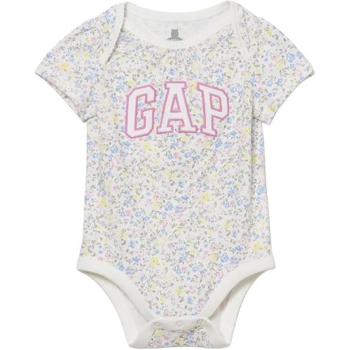 GAP Unisex Baby Long Sleeve Logo Bodysuit