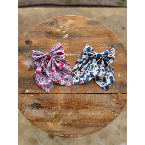 Fourth Of July Sailor bows