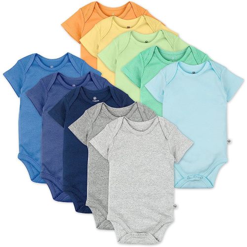 HonestBaby Short Sleeve Bodysuits (3-6 months)