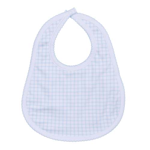 Peek-A-Boo Wishes Bib - Light Blue