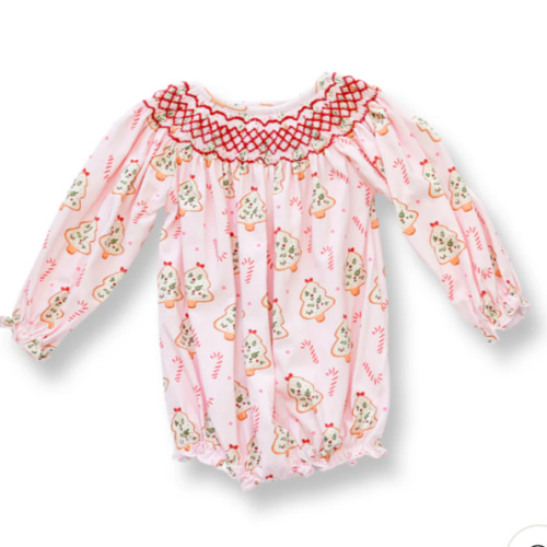 Sugar Cookie Smocked Bubble