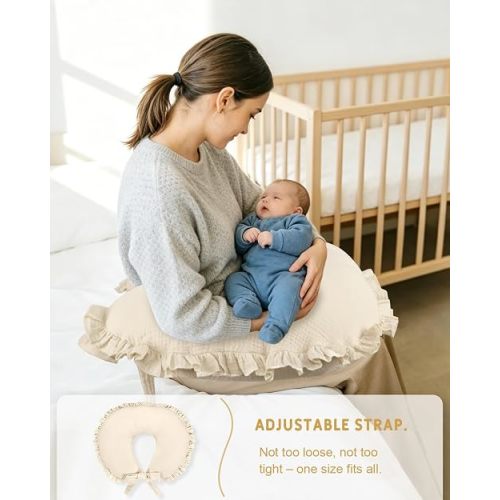 Muslin Nursing Pillow Cover