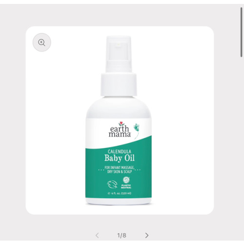 Calendula Baby Oil for Baby Massage | Earth Mama