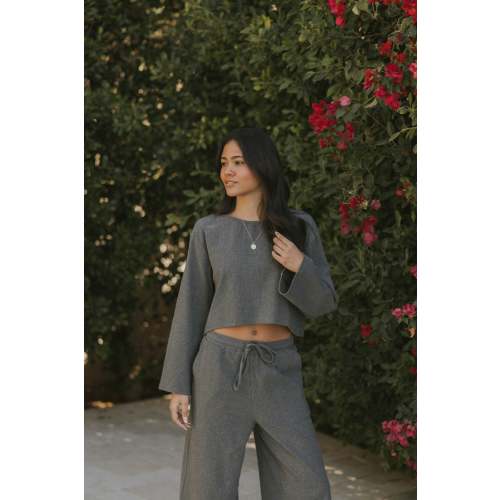 Zoe Thermal Long-Sleeve | Charcoal
