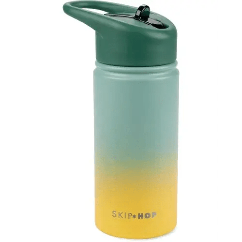 Wander Stainless Steel Straw Bottle - Ombré Green - Skip Hop | Carter's