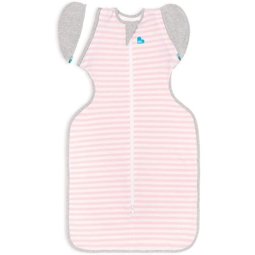 Love to Dream Swaddle Up Transition Swaddle, Patented Zip-Off Wings, Gently Help Baby Transition from Being Swaddled to Arms Free When Showing Signs of Rolling, 1.0 TOG, 13-19 lbs, Mint