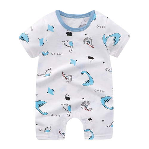 Ketyyh-chn99 Toddler Boys Outfits Infant Baby Boy Kid Romper Jumpsuit Bodysuit Clothes Outfits White,0-3 Months