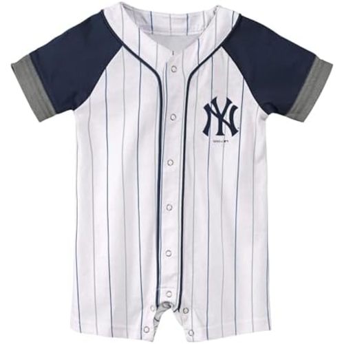 Outerstuff MLB Unisex-Baby Newborn & Infants 0-24 Months Little Slugger Creeper Bodysuit Romper