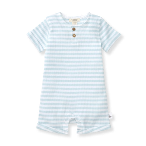 Rib Stripe Organic Cotton Baby Romper – Burt's Bees Baby