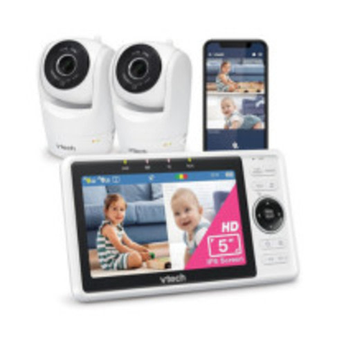 2-Cameras Smart WiFi Baby Monitor