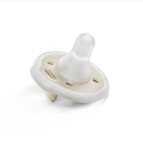 babypace breast-like pacifier 0-12 mo single - barley | mōmi