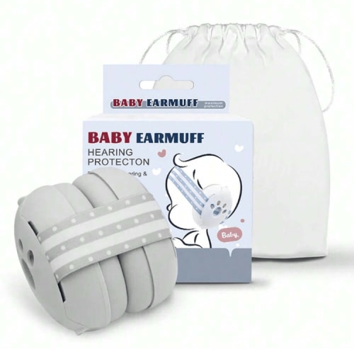 1pc Baby Noise-Proof Headphones, Headband Style Ear Muffs For Sleeping, Outdoor, Airplane Travel | SHEIN USA