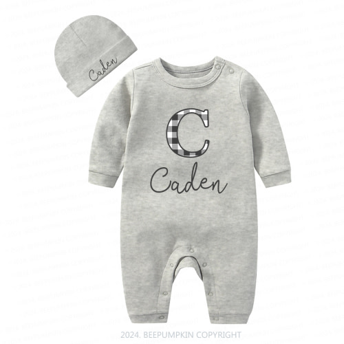 2 Pieces Personalized Coming Home Outfit Baby Shower Gift “Javian”