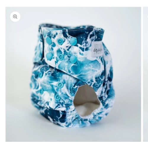 Sea Foam | Pocket Cloth Diaper – Arcadia's Nursery