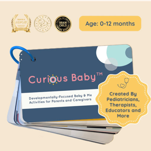 Infant Learning Cards - Curious Baby™ Activity Cards – Curious Baby Cards