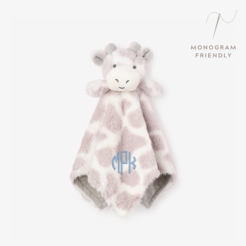 Plush Giraffe Baby Security Blanket