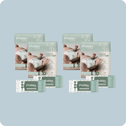 Size 1 Nappy & Wipes Bundle