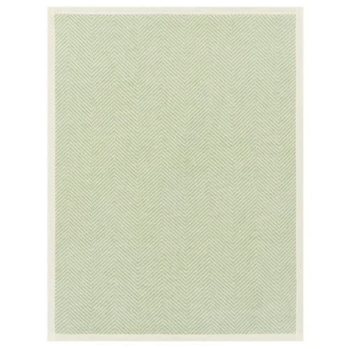 Harborview Herringbone Sprout Green Mini Blanket