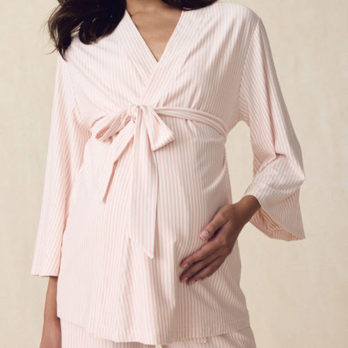 LAKE | Women | DreamModal® Pajamas | Fog Maternity Kimono Bundle