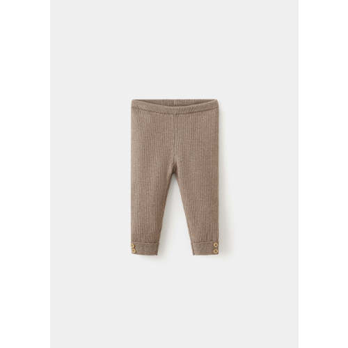 Ribbed knitted leggings - Kids | MANGO USA