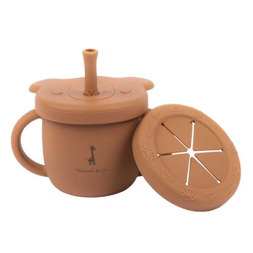Tasse d'apprentissage 2-en-1 - Caramel