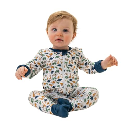 Burlebo Baby Zip Up – Soft Performance Fabric with Fold-Over Cuffs