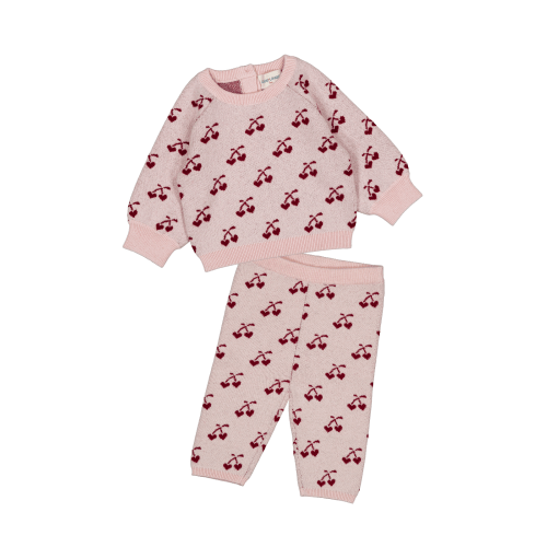 Elia Cherry Baby Sweater Set