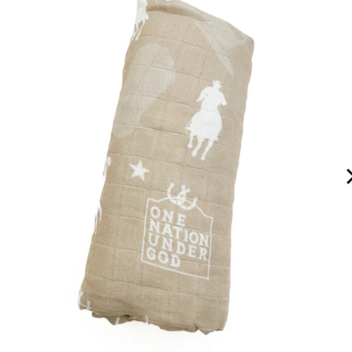 Jesus Take The Reins Cowboy Swaddle Blanket – OUR HOUSE ABOVE