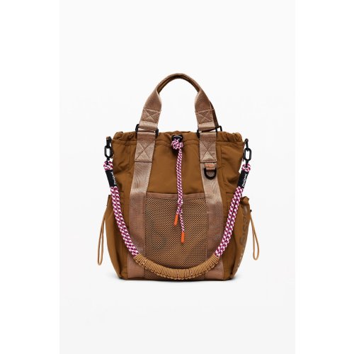 Multiposition backpack with drawstrings for woman I Desigual.com