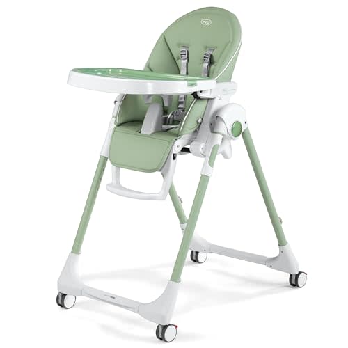Prima Pappa Zero 3 - High Chair - for Children Newborn to 3 Years of Age - Made in Italy - Mint (Green) | For Children Newborn to 3 Years of Age - Made in Italy